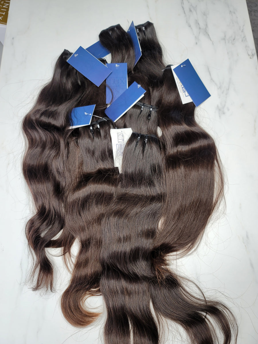 Unprocessed Indian Hair extensions 