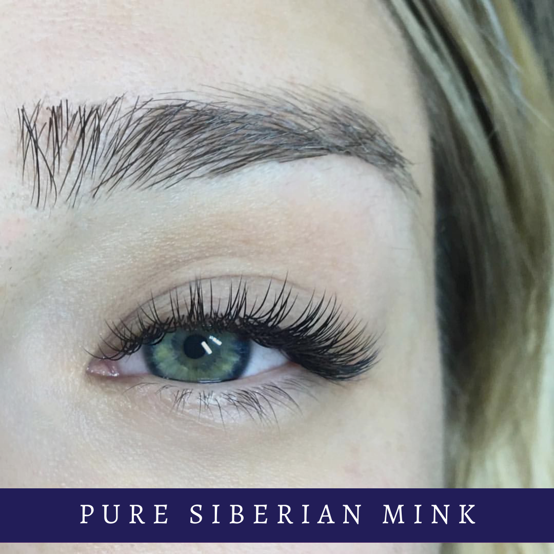 Natural mink online eyelash extensions