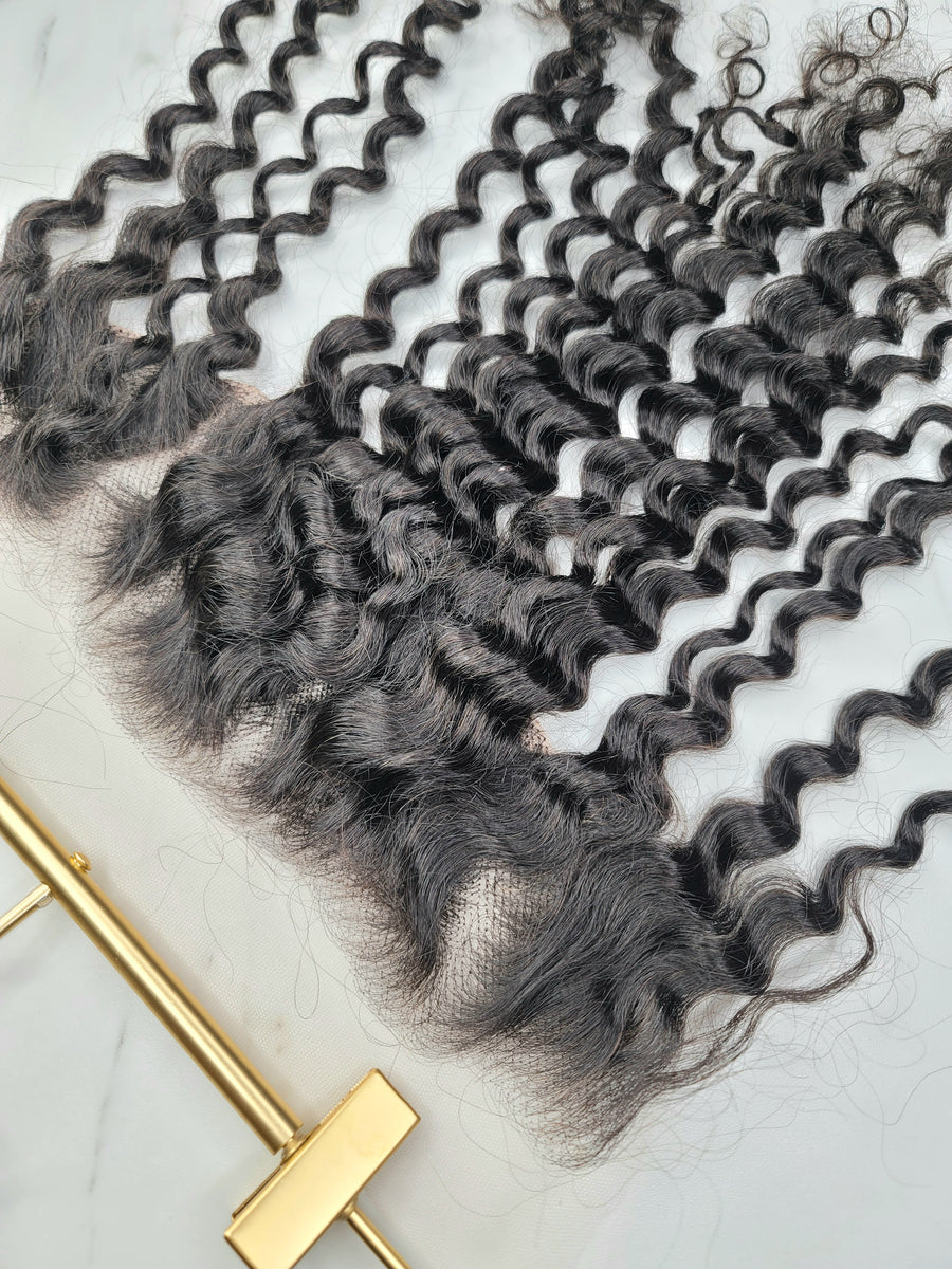 Luxury hair lace piece 