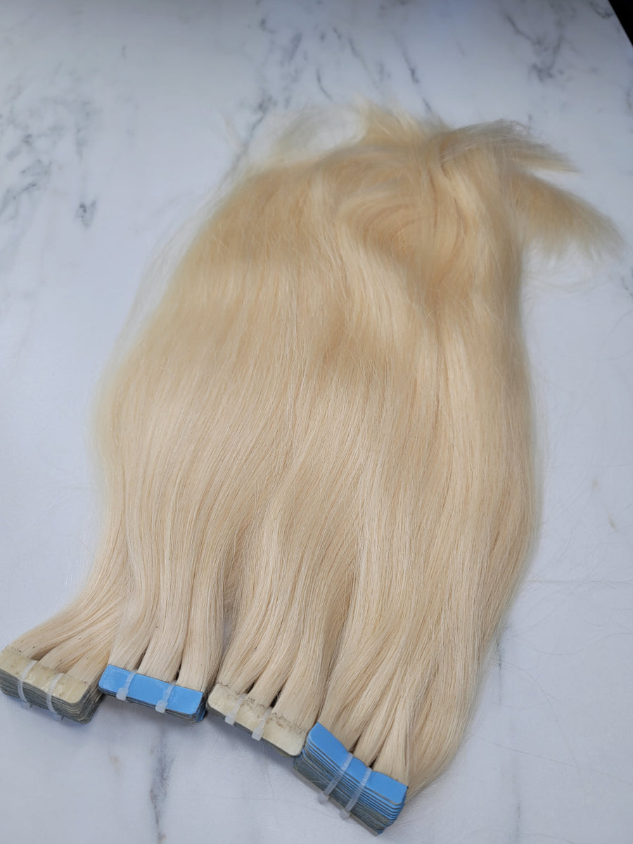 Blonde Raw Indian Tape-In Hair Extensions – Lux Hair & Lash