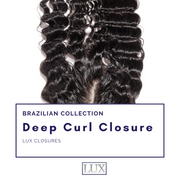 Hd lace deep curl 5x5 closure 