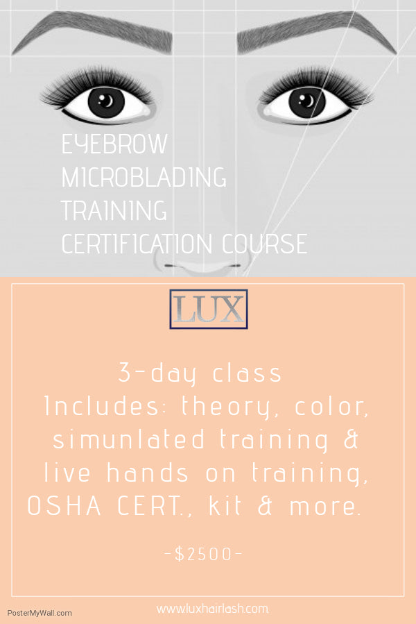 Eyebrow Microblading Certification Course