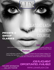 Professional lash training course 