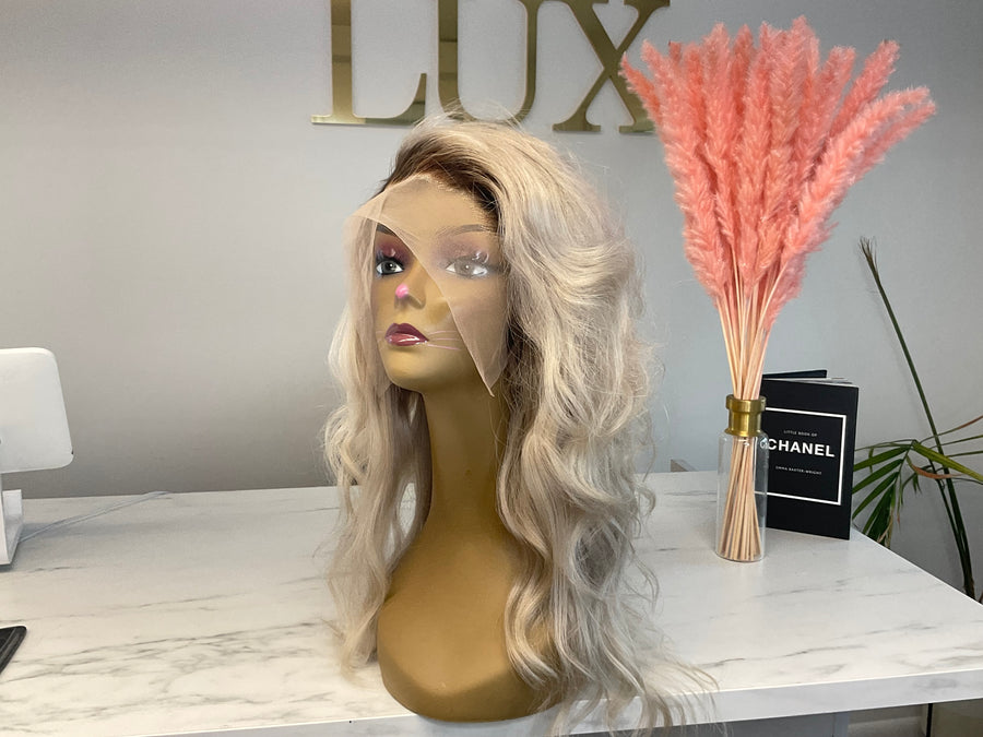 Icey Blonde Lace Frontal Wig